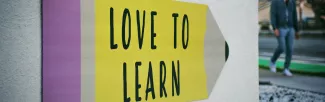 Image showing the words Love to Learn