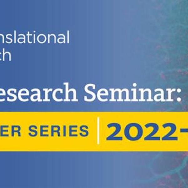 UCl Ophthalmology Research Seminar: Distinguished Speaker Series