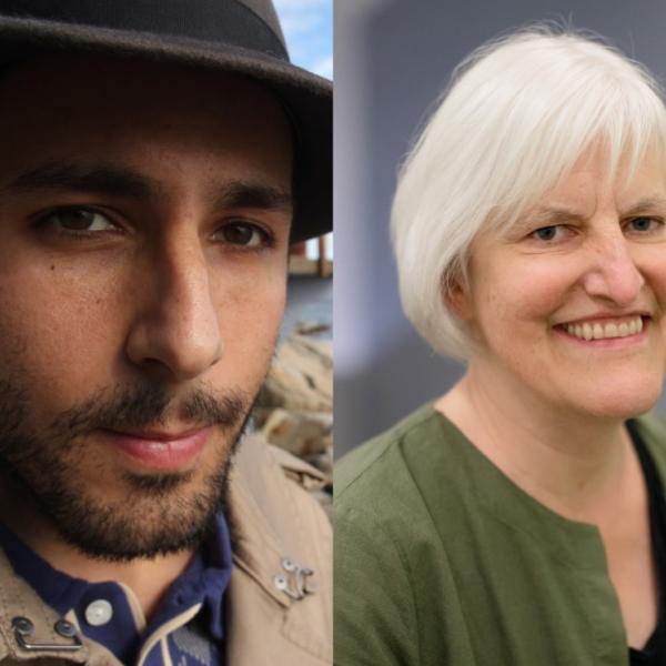 image of carmen papalia and Georgina Kleege